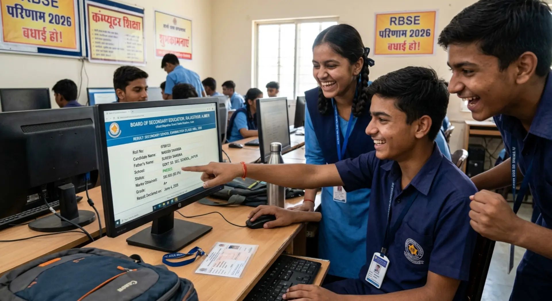 Rajasthan Board 10th Result 2026