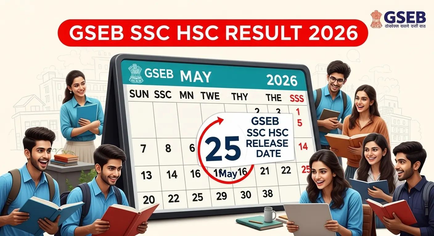 GSEB SSC HSC Result 2026